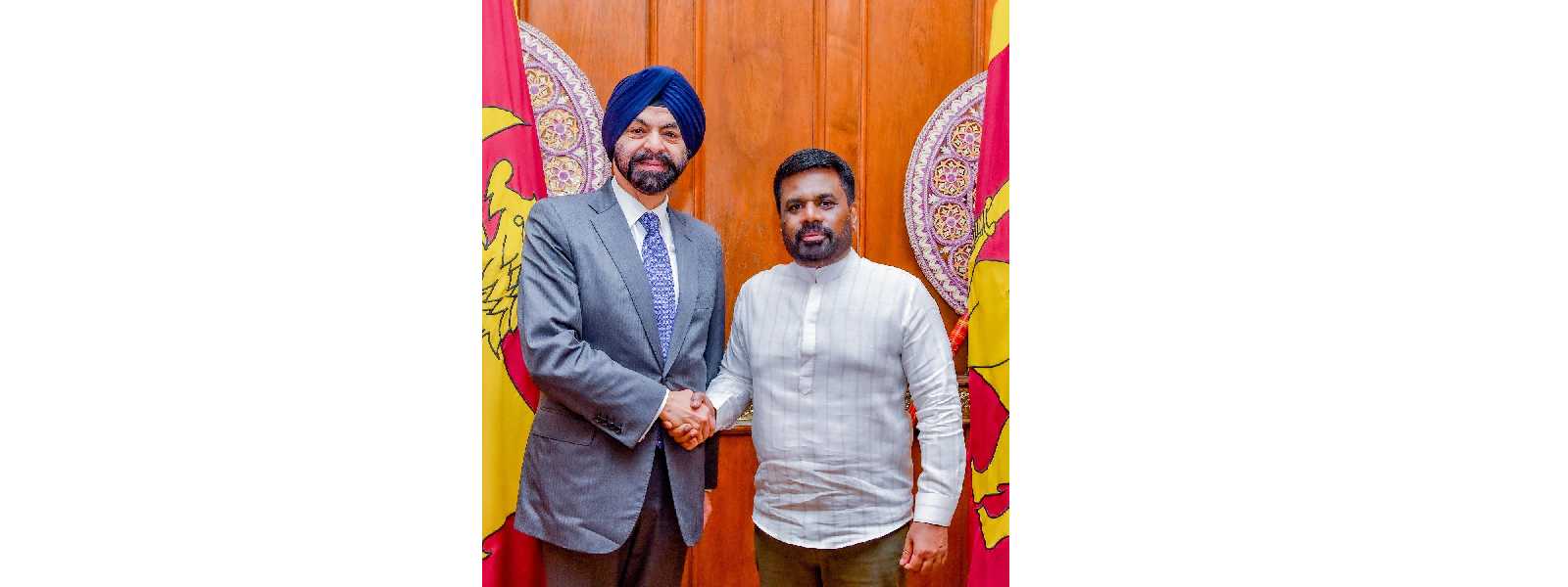 ලෝක බැංකු සභාපති ජනපති හමු වෙයි